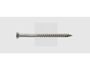 Zaunbauschrauben m. Bit 4,5x50 Edelstahl A2 (150 Stück) - 167 145 500 15